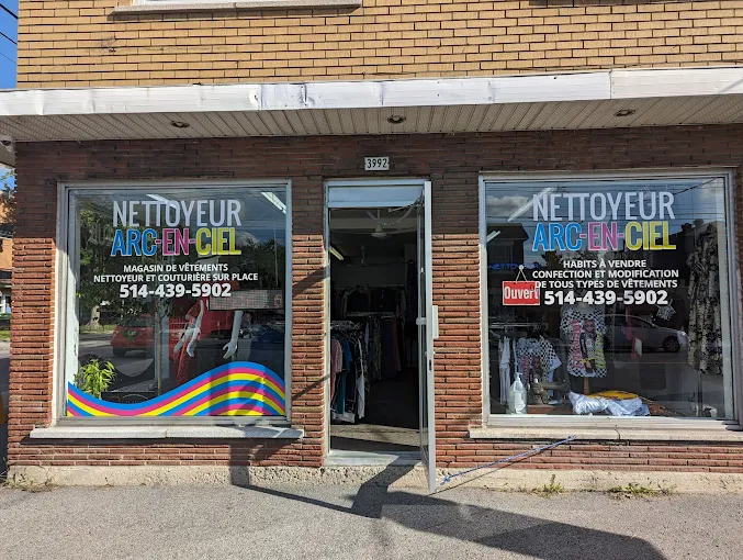 Devanture du Nettoyeur Arc-en-Ciel